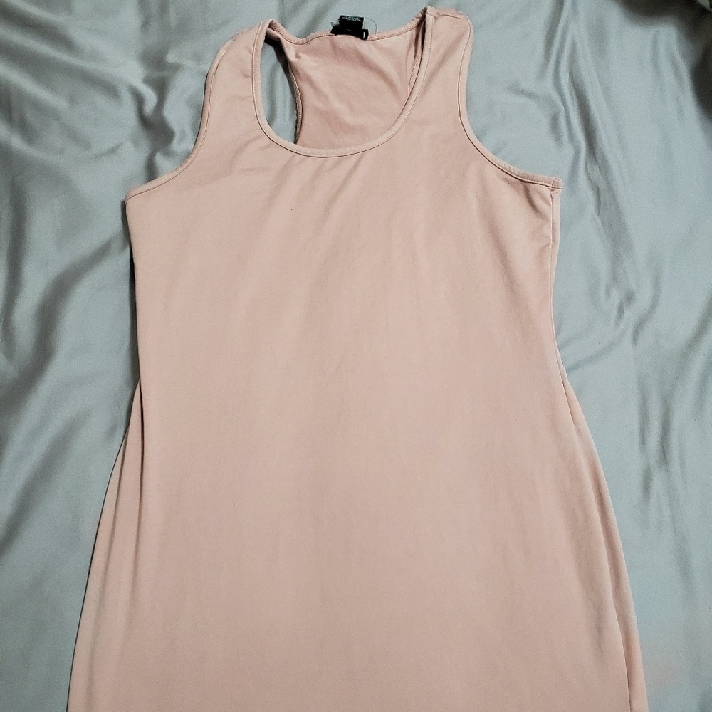 Wet seal nude pink dress